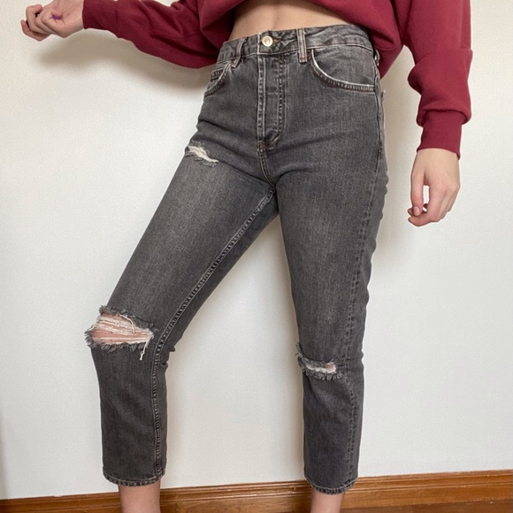 Levi’s 501 CT Distressed Mid Wash Denim - Picture 2 of 6